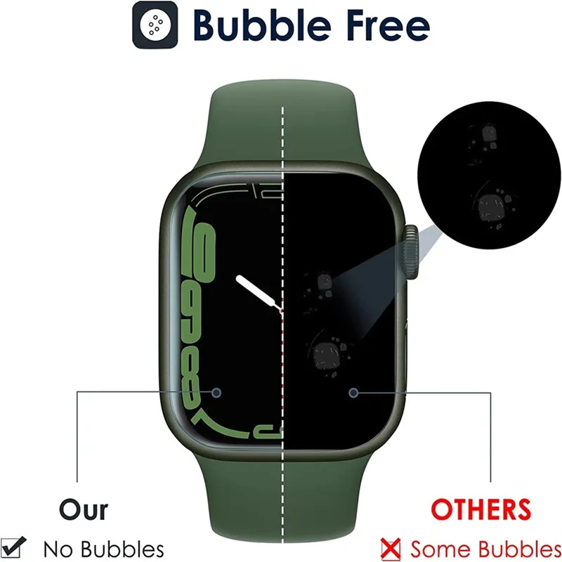 Top Trends: 5PCS Hydrogel Film For Apple Watch 9 5 6 SE 3 2 1 40MM 44MM 42MM 38MM Screen Protector For Apple Watch Ultra 49MM 7 8 41MM 45MM Shoppable Styles - Image 3