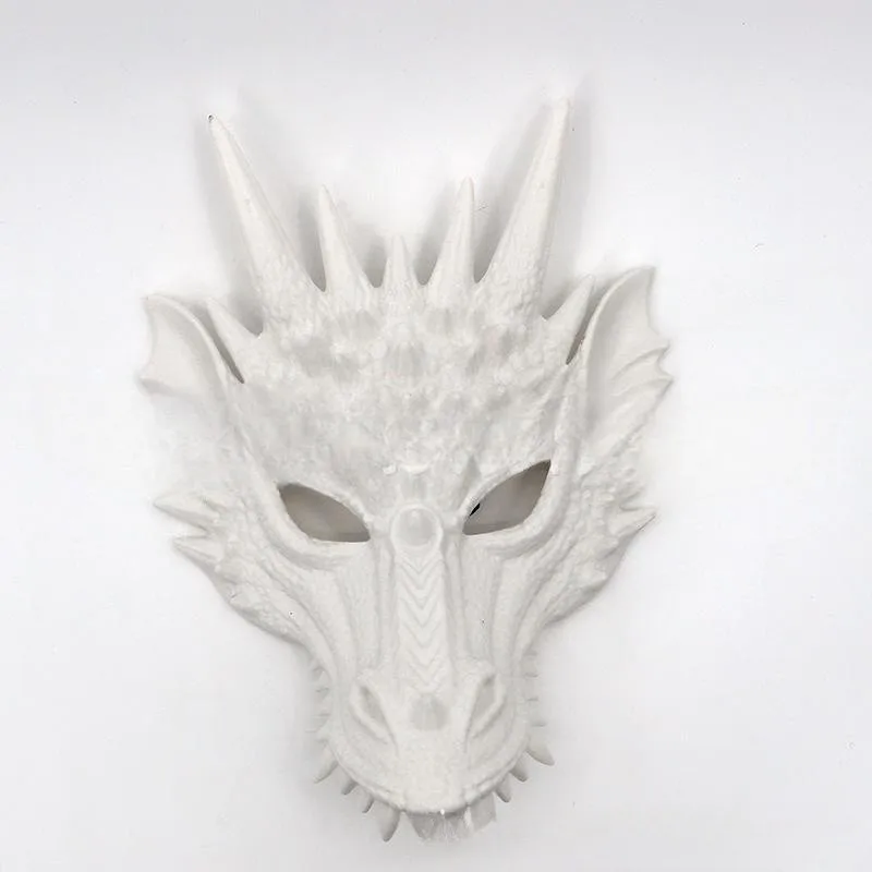 Top Trends: Horror Legend Organism Plastic Mask Cosplay Animal Dragon Full Face Fashion Headgear Halloween Masquerade Party Costume Prop Shoppable Styles - Image 5