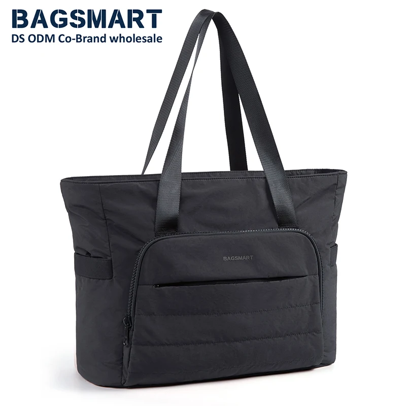 Top Trends: BAGSMART Tote Bags For Women Lightweight Tote Bag With Yoga Mat Strap Shoulder Bag Handbags For Travel Work Gym Shopper Bag Shoppable Styles