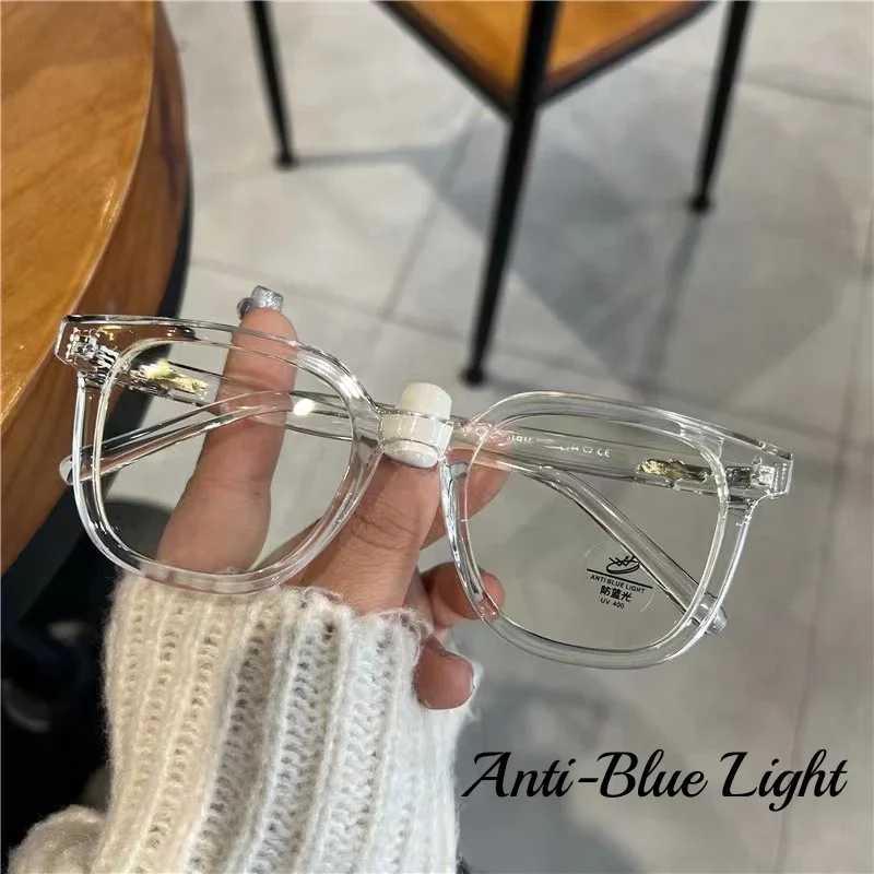 Top Trends: Oversized Female Finished Myopia Glasses Blue Light Blocking Near Sight Eyeglasses Prescription Short Sight Computer Eyewear Shoppable Styles