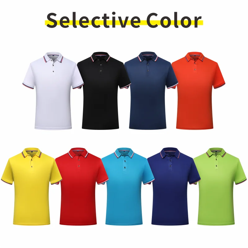 Top Trends: Polo Shirt With Embroidered Logo Printed On Men's Cheap Tops Customized Logo Inscription For Shirts Summer Casual Clothing DIY Shoppable Styles - Image 4