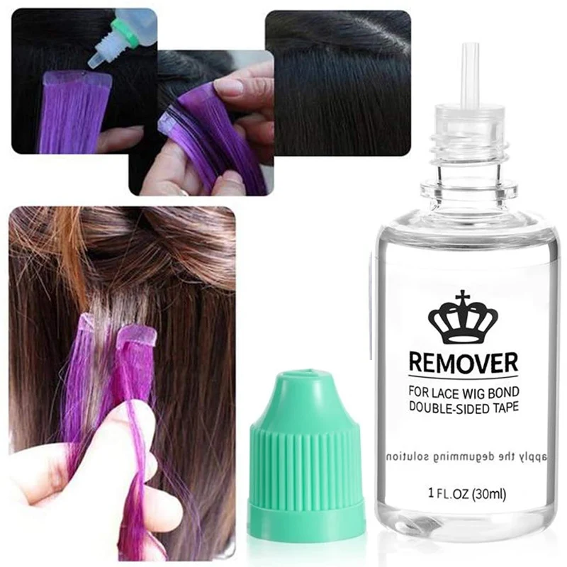 Top Trends: 3PCS / Lot Lace Wig Glue Remover Fast Acting Hair Extension Remover For Hair Glue Double Sided Adhesive Tape Shoppable Styles