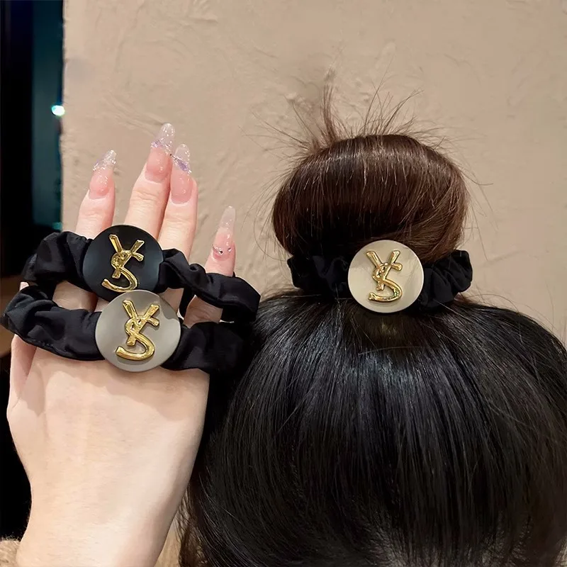 Top Trends: Vintage Large Intestine Scrunchies Soft Summer Wavy Rubber Bands Ponytail Holder Headress For Girl Women Headbands Shoppable Styles