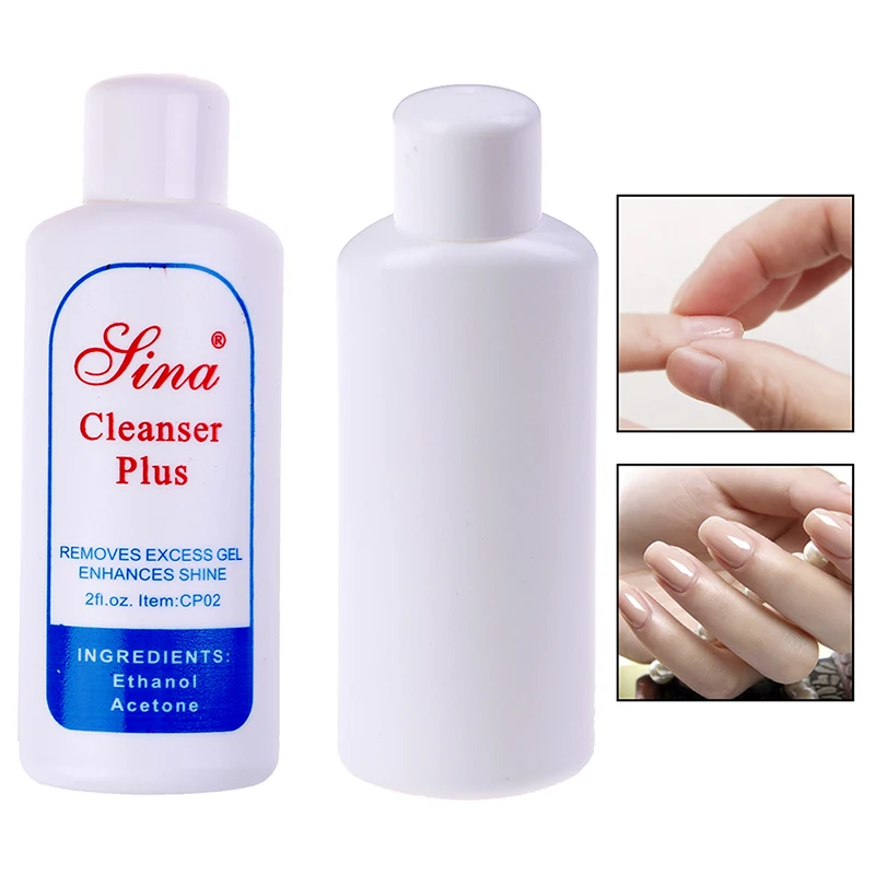 Top Trends: 60ML Acrylic Clean Degreaser For Nail UV Gel Polish Excess Remover Cleanser Plus Liquid Surface Sticky Layer Residue Nail Art Shoppable Styles