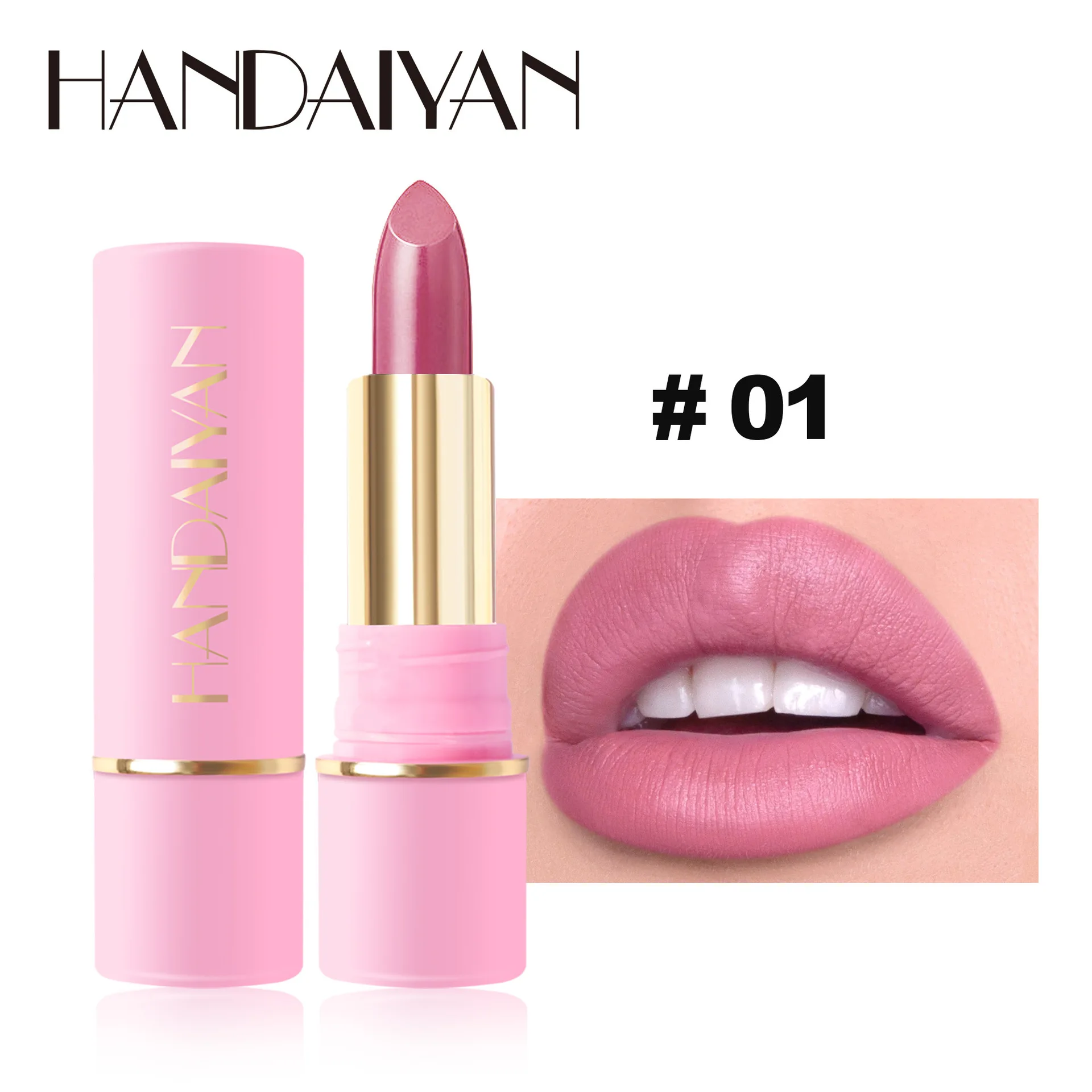 Top Trends: Handaiyan Matte Waterproof Velvet Pink Nude Lipstick Sexy Red Brown Pigments Long Lasting Lip Stick Makeup Woman Shoppable Styles