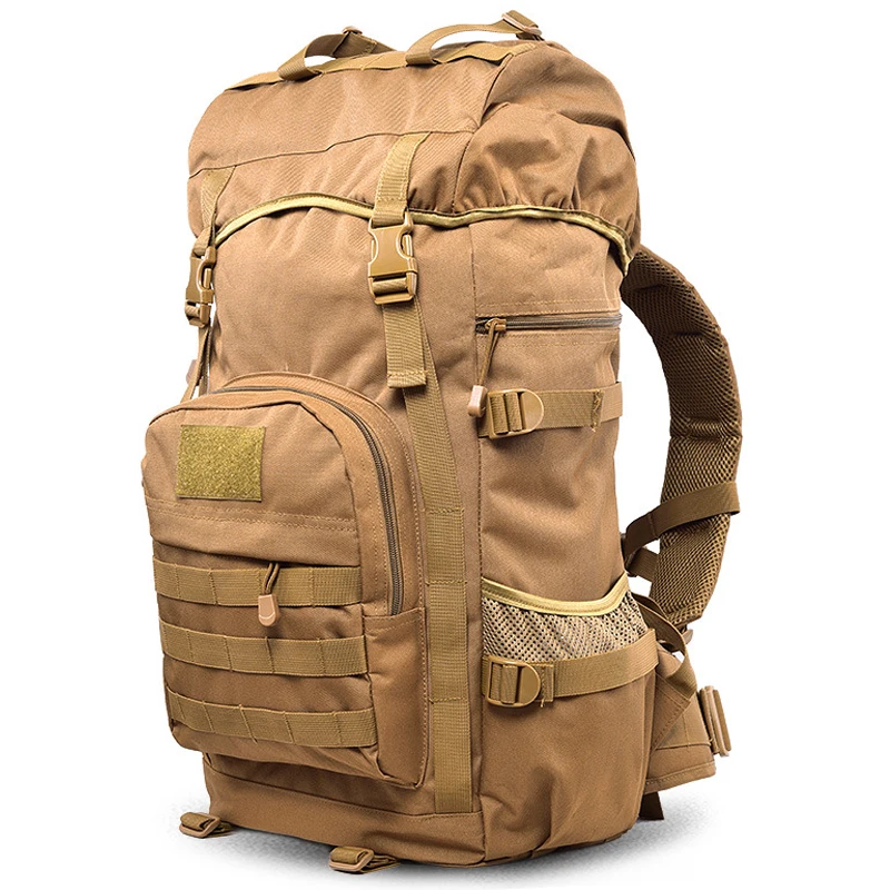 Top Trends: 50L Large Capacity Men Tactics Backpack Waterproof Military Bags Climb Hike Army Travel Backpacks Mochila Militar Shoppable Styles - Image 5