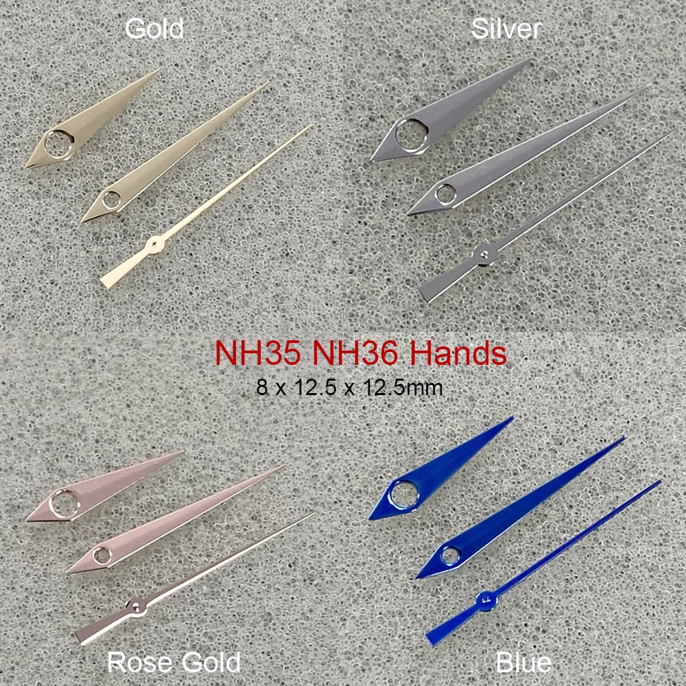 Top Trends: Polished Watch Hands For NH35 / NH36 / 4R / 7S Movement 3Pins Watch Pointers Accessories Shoppable Styles