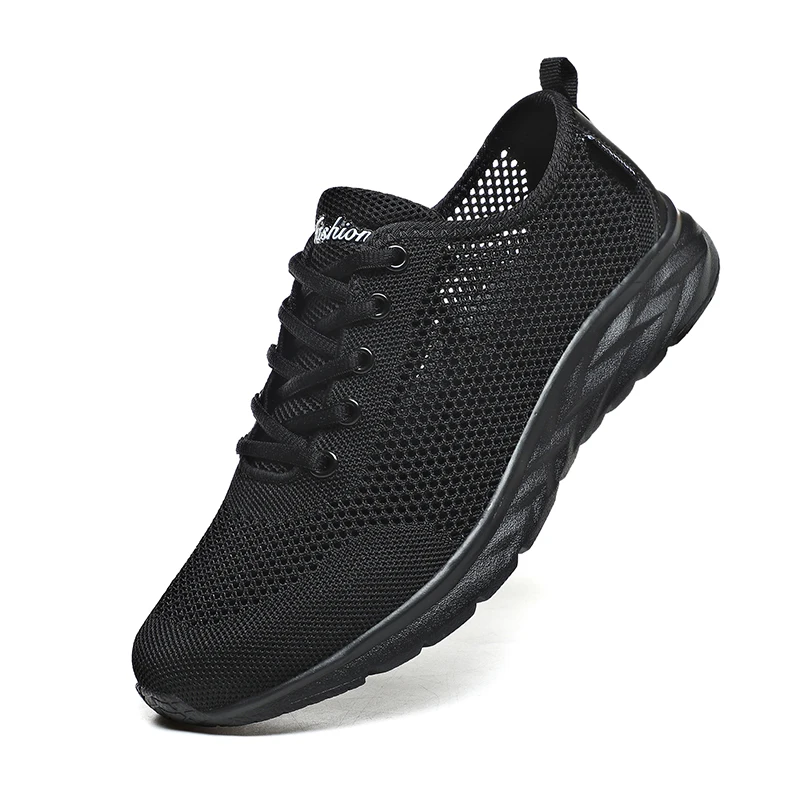 Top Trends: Men Sport Shoes Lightweight Running Sneakers Walking Casual Breathable Shoes Non-slip Comfortable Black Zapatillas Hombre Size47 Shoppable Styles