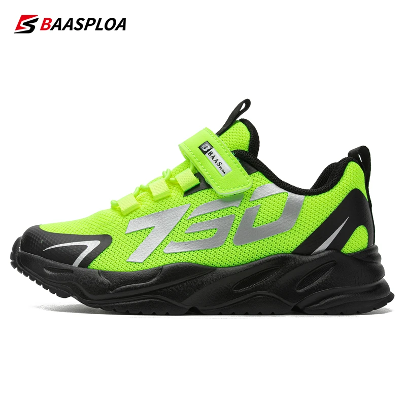 Top Trends: Baasploa Kids Running Shoes For Boys New Arrival Fashion Casual Walking Sneakers Children Outdoor Breathable Comfort Sport Shoes Shoppable Styles