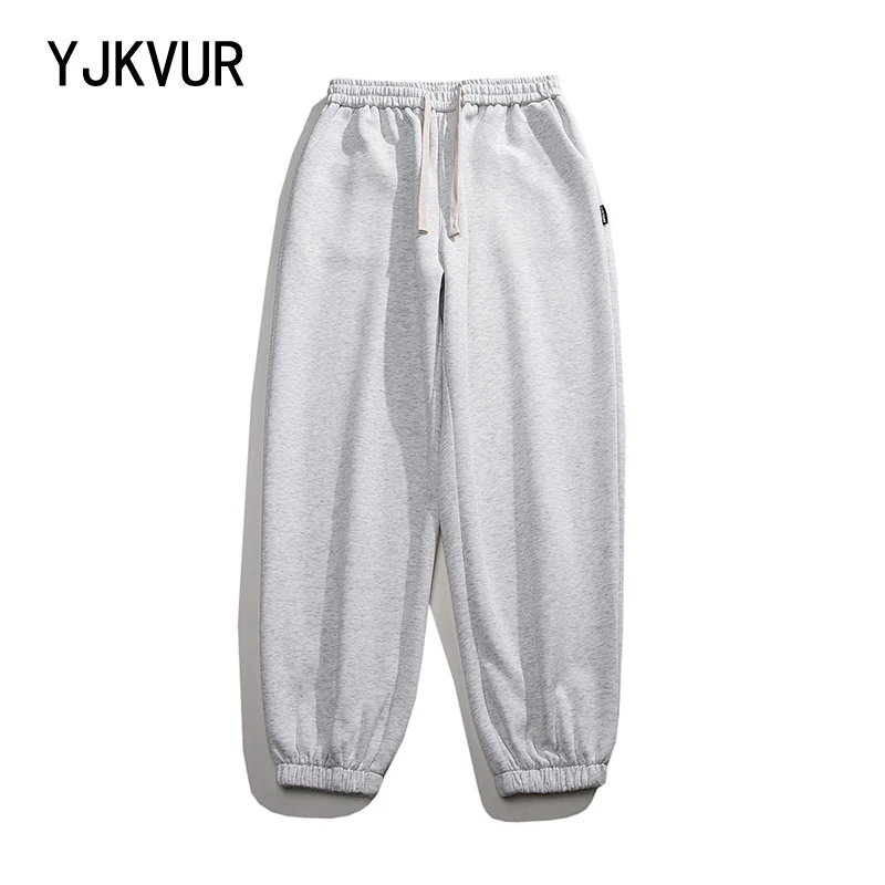 Top Trends: YJKVUR 2023 Autumn New Sweatpants Unisex Jogger Casual Pants Men Drawstring Loose Track Trousers Comfortable Plus Size Gym Wear Shoppable Styles