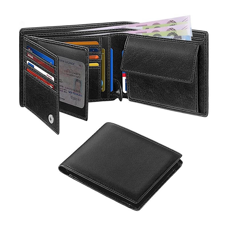 Top Trends: Wallets For Mens Muti-Functional RFID Blocking Slim Wallet With 15 Credit Card Holders Shoppable Styles