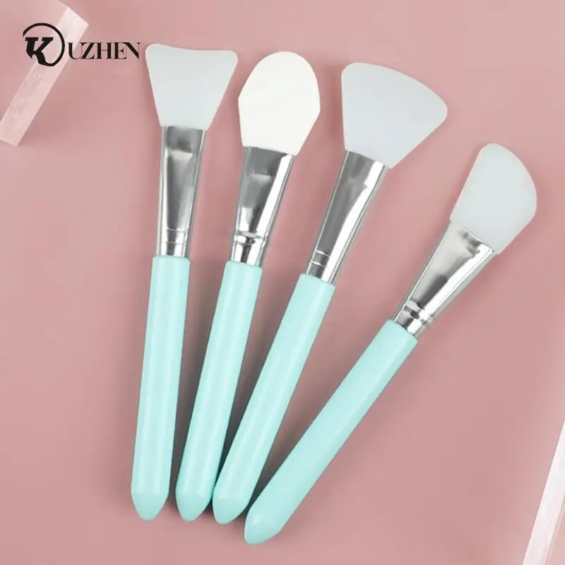 Top Trends: 1 / 3 / 4pcs Professional Silicone Facial Mask Brush Cream Mixing Silicone Brush Tools Shoppable Styles