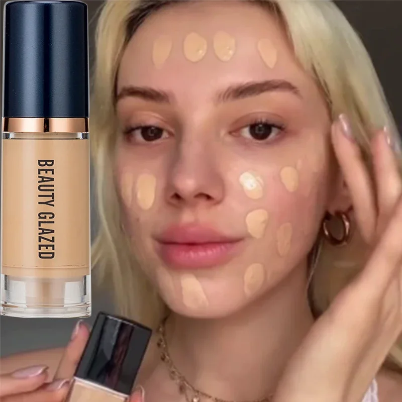 Top Trends: Waterproof Liquid Foundation BB Cream Base Primer Oil-Control F Whitening Moisturizing Concealer Contour Face Makeup Cosmetics Shoppable Styles