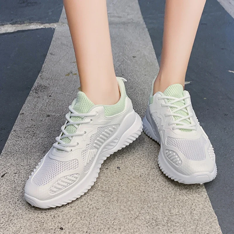 Top Trends: Breathable Women Running Shoes Lightweight Women&#039;s Sports Shoes Outdoor Non-slip Female Tenis Soft Sneakers Casual Shoppable Styles