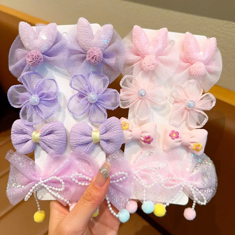 Top Trends: Children&#039;s Bow Hairpin Cute Baby Hair Decoration Lace Material Little Girl Hair Decoration Autumn And Winter Hairpin Decoration Shoppable Styles