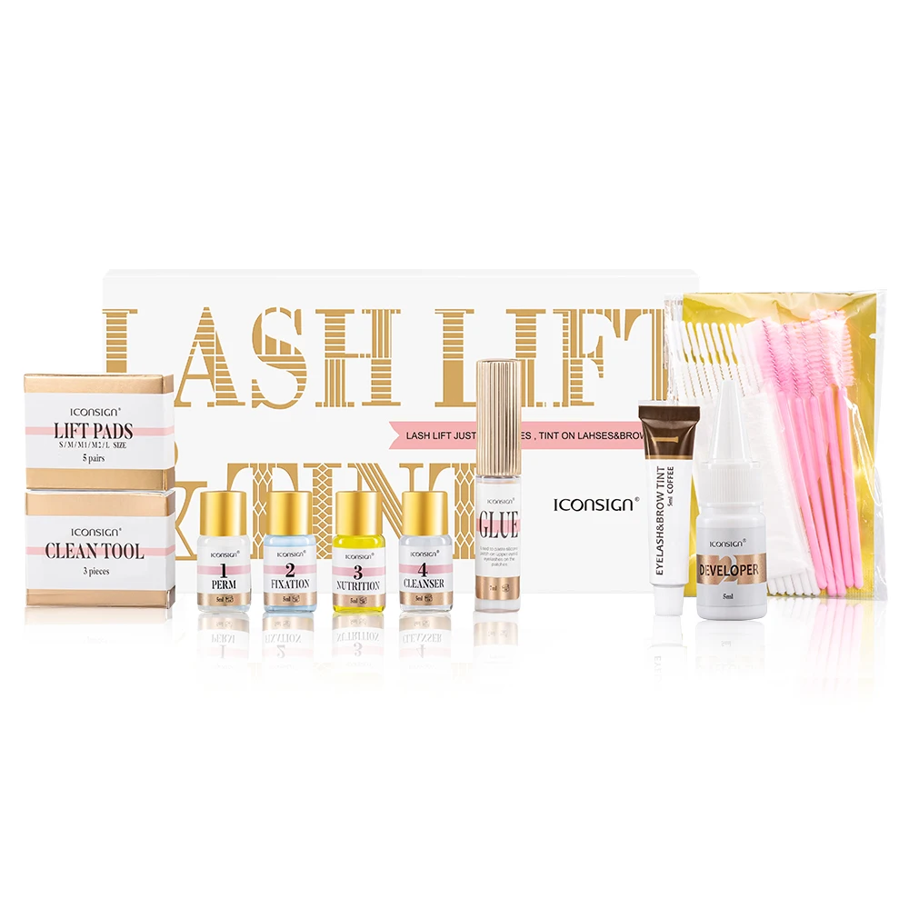 Top Trends: Dropshipping ICONSIGN Lash Lift Kit And Brow Dye Tint Kit Lifting Eyelashes Brow Lift Brow Dye Tint Lash Lifting Kit Eye Makeup Shoppable Styles