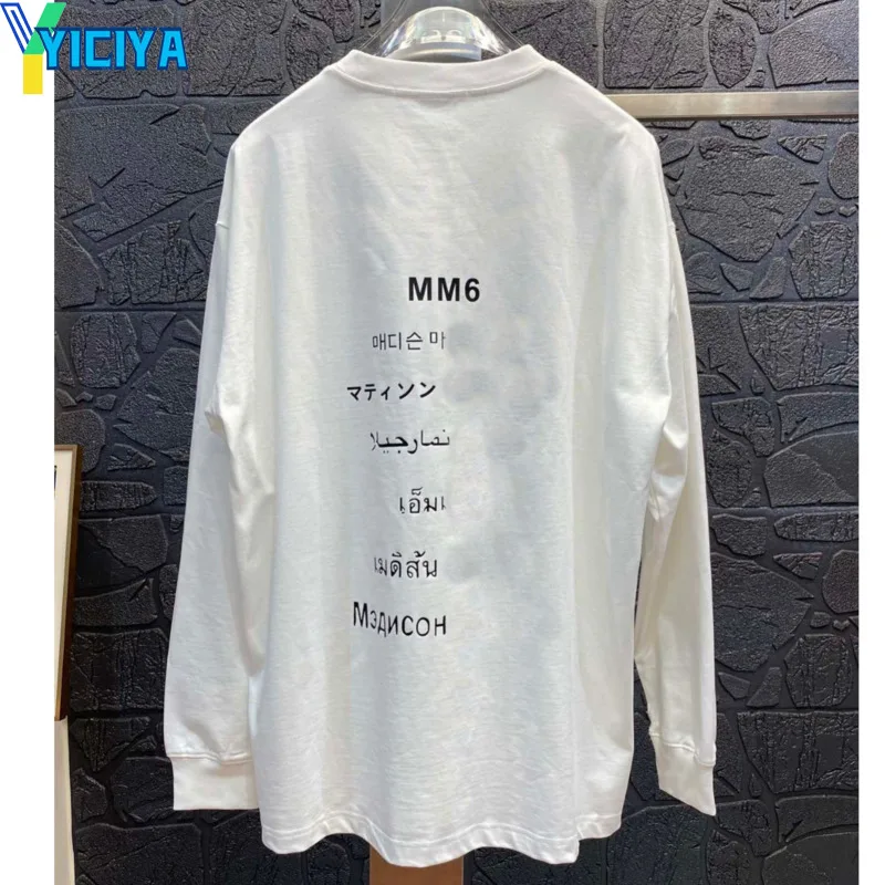 Top Trends: YICIYA Hoodie MM Brand Classic High Quality Sweater Sweatshirt Women Clothing Oversize Sweatshirts Long Sleeve Tops Hooded 2024 Shoppable Styles