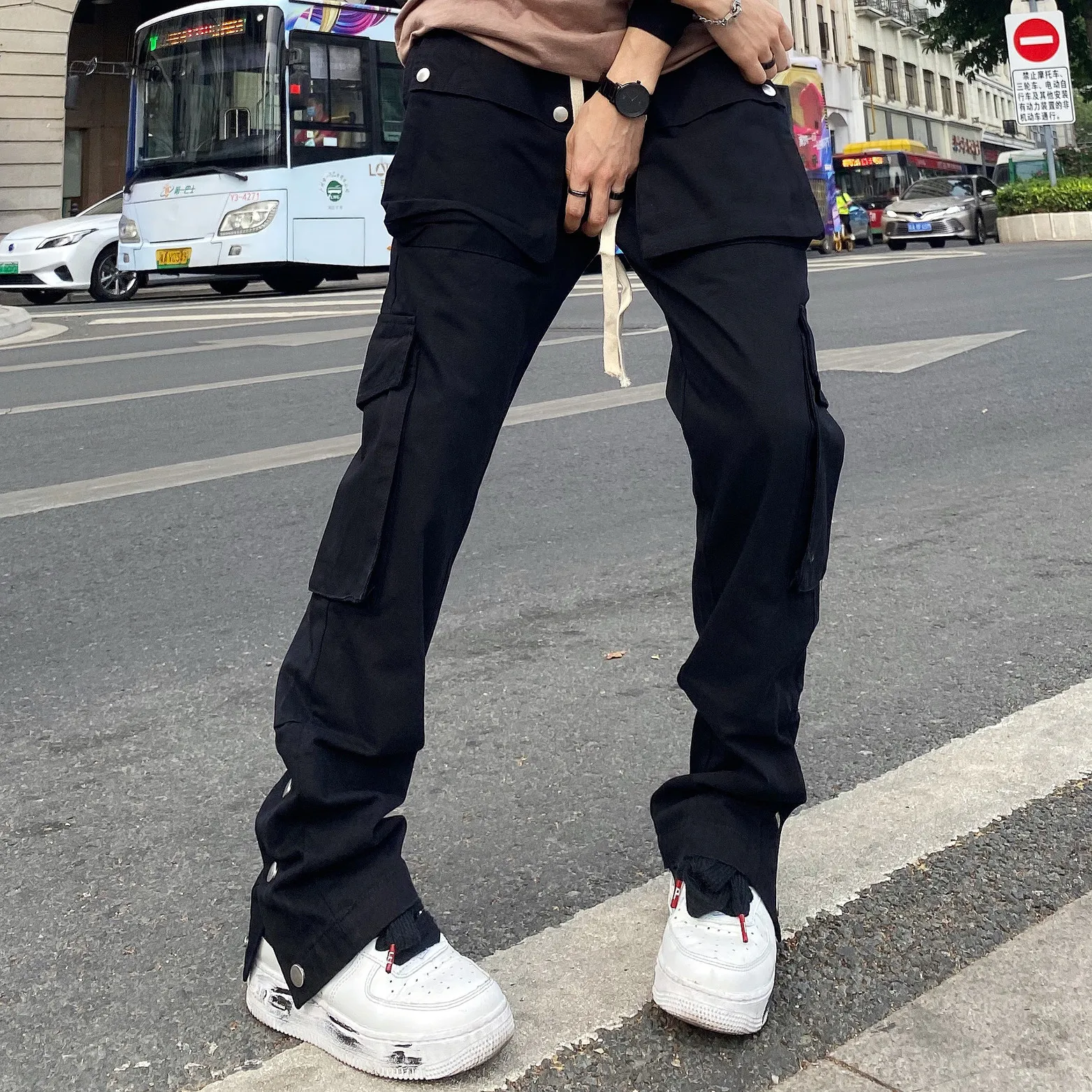 Top Trends: Oversize Pants Cargo Y2k Sweatpants Male Men Trousers Man Casual Black Men's Hip Hop Overalls Trendyol Baggy Women's Fashion Shoppable Styles