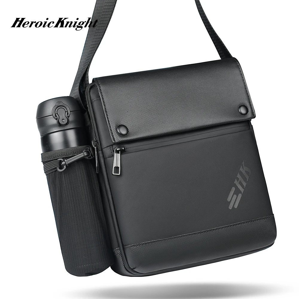 Top Trends: Heroic Knight Men's Bag Luxury Shoulder Strap Handbags Waterproof Crossbody Bag An-ti Theft USB Charging Messenger Bag For Men Shoppable Styles