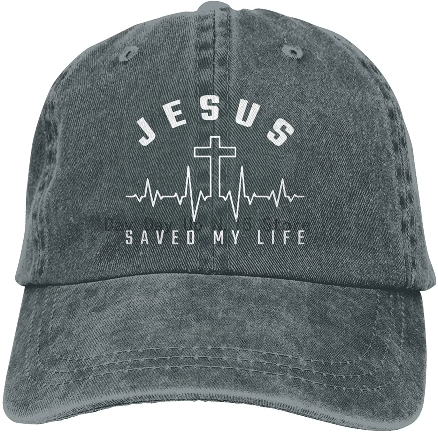 Top Trends: Jesus Saved My Life Hat Christian Baseball Cap Washed Cotton Denim Dad Hat For Men Women Shoppable Styles