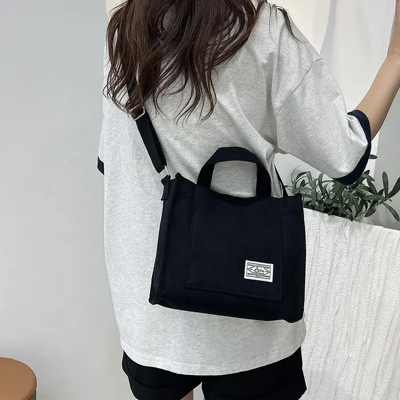 Top Trends: Women Corduroy Tote Bolsa Feminina Shoulder Bag Luxury Designer Shopping Casual Ladies Bags Female Cotton Zipper Handbags Shoppable Styles