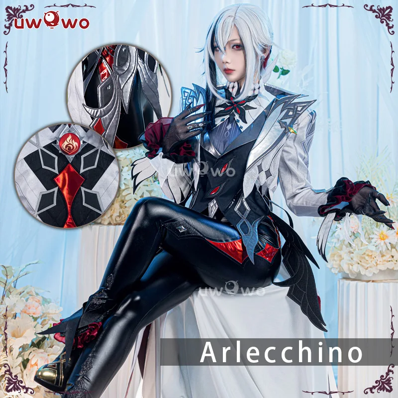 Top Trends: PRE-SALE UWOWO Exclusive Genshin Impact Arlecchino Cosplay Costume Game Outfit Halloween Costumes Shoppable Styles