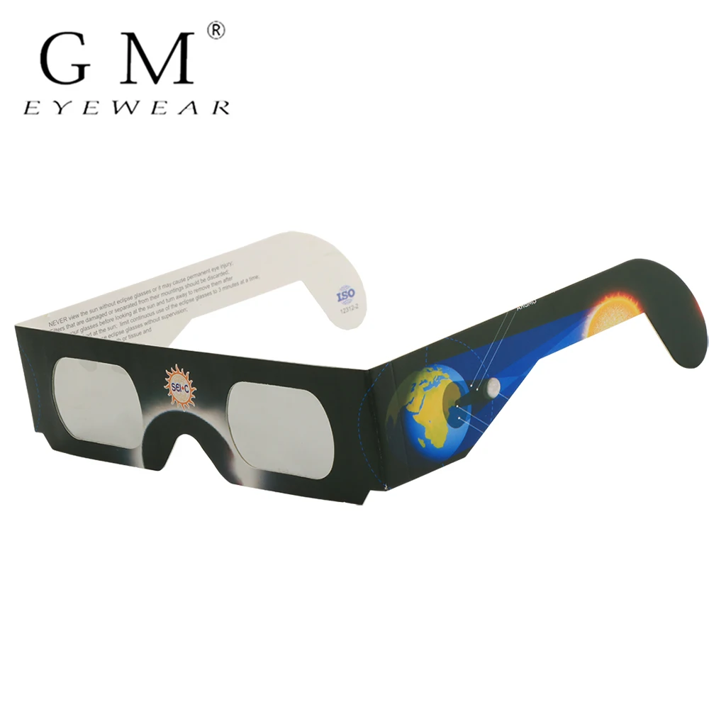 Top Trends: GM Eclipse Glasses CE And ISO Certified Safety Shade Direct View Of The Sun Protects Eyes From Harmful Rays During Paper Solar Shoppable Styles