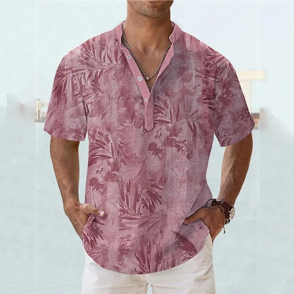 Top Trends: New Hawaiian Shirt For Mens 2023 3D Print Short Sleeve Blouse Beach Holiday Top Summer Oversized Men's Clothing Camisa Masculina Shoppable Styles