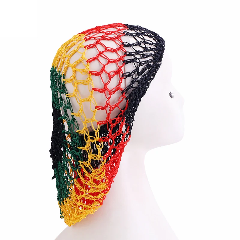 Top Trends: Women Ladies Soft Rayon Crochet Hairnet Wide Band Mesh Snood Hair Net Knit Hat Cap Lady Turban Hair Accessories Cheveux Femme Shoppable Styles - Image 5