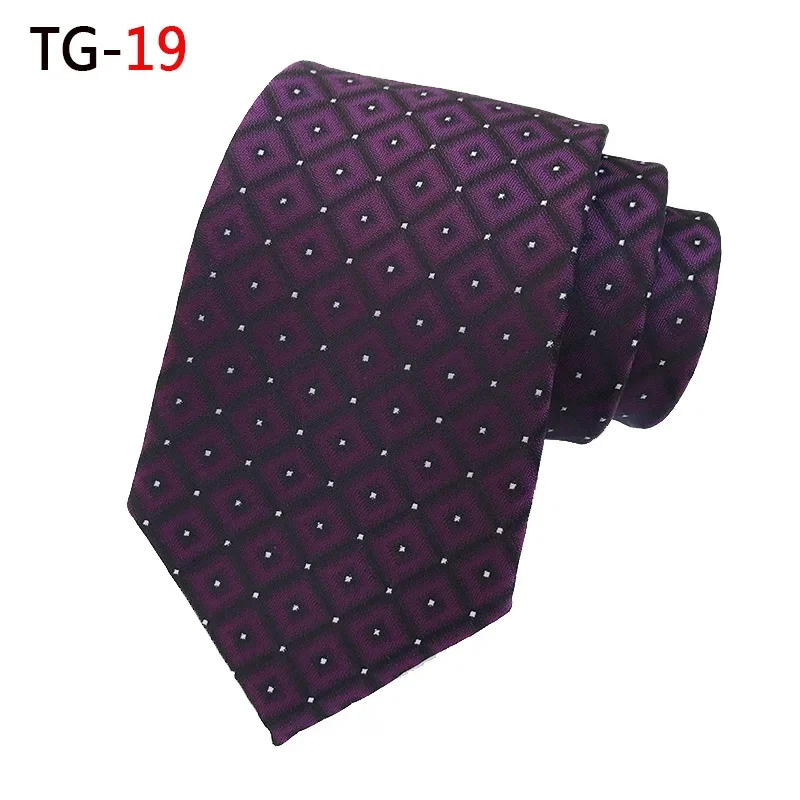 Top Trends: New Grid Dot Light Color Neck Tie Men Ties Formal Business Casual Party Necktie Corbatas Wedding Accessories Shoppable Styles - Image 5