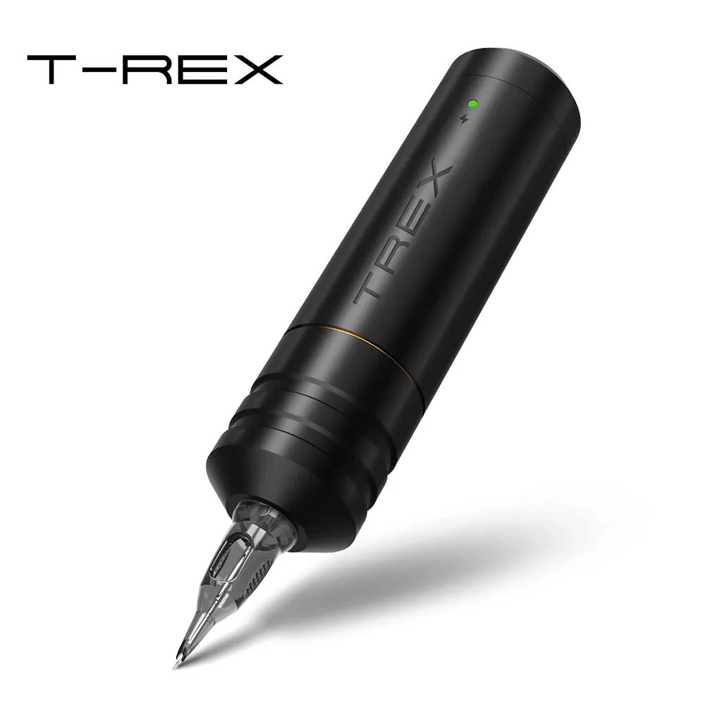 Top Trends: T-Rex Generation 3 Rotary Tattoo Pen Machine With Custom Motor 29mm Slim With RCA Cord For Artist Body Permanent Makeup Shoppable Styles