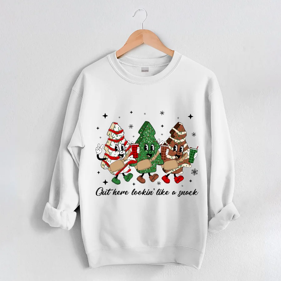 Top Trends: Sweatshirt For Christmas Cute Christmas Sweater Holiday Sweater Graphic Print Hoodies 2023 New Autumn Pullover Shoppable Styles