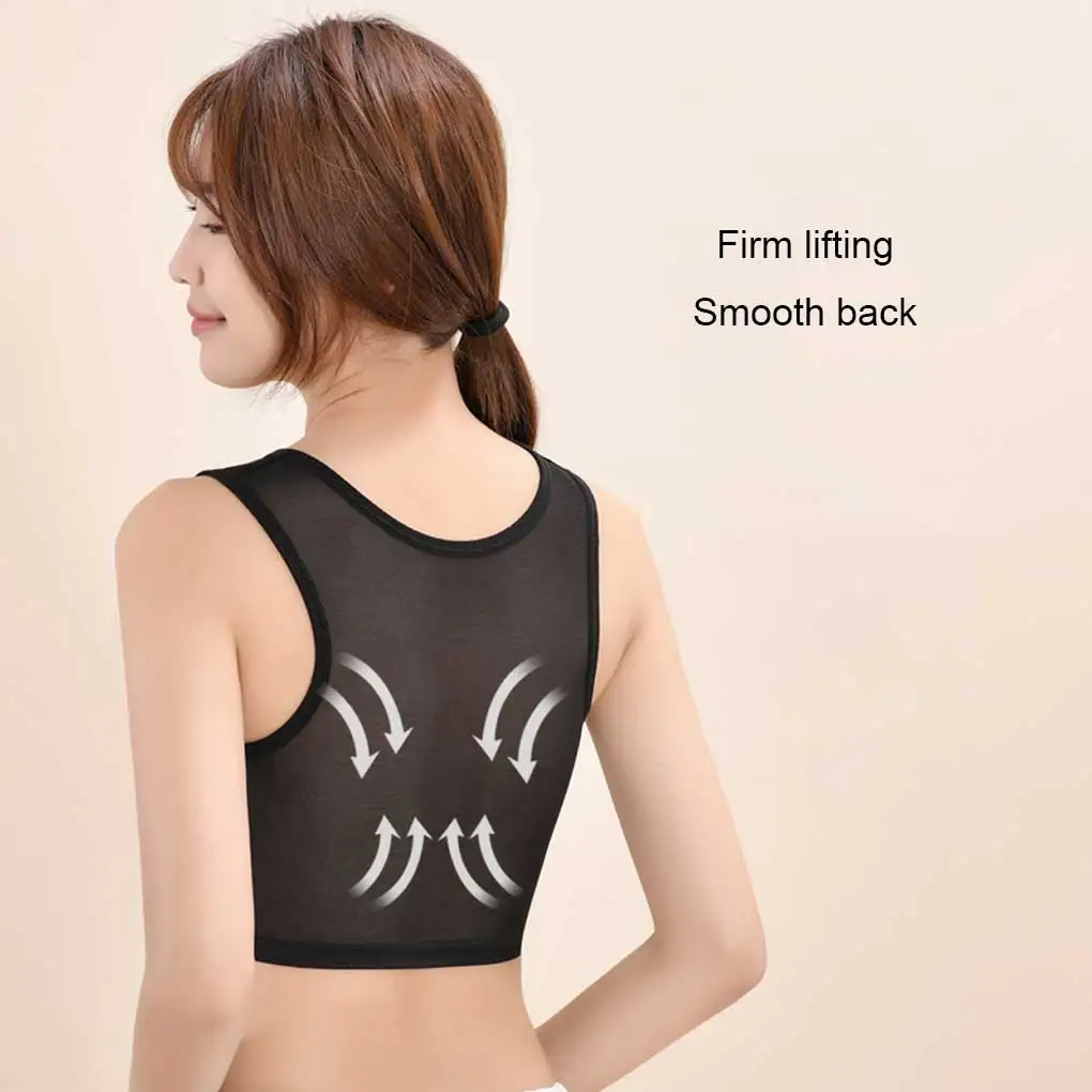 Top Trends: Vest Breast Shaper Stretchable Tank Top Binder Elastic Underwear Strengthen Bandage Reinforced Corset Clothing Women Shoppable Styles