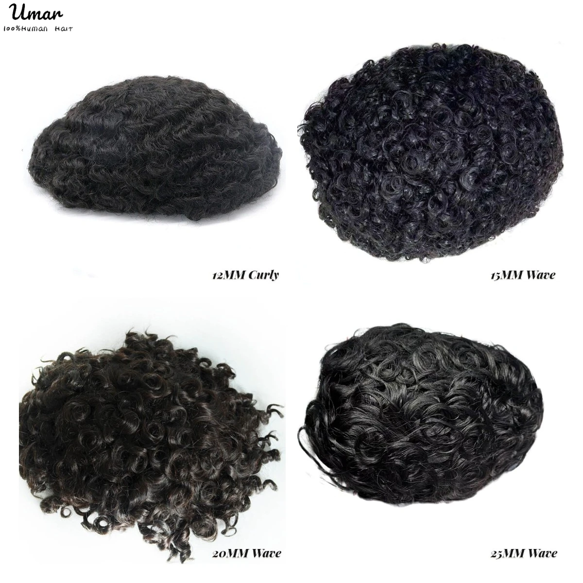 Top Trends: Curly Toupee For Men Durable Mono Curly Hair System Unit For Black Men Male Hair Prosthesis Wigs For Men 6" Human Hair Men's Wig Shoppable Styles - Image 4