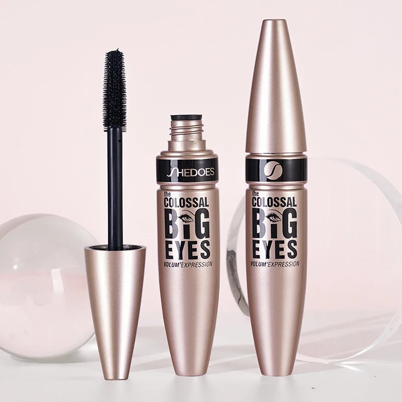 Top Trends: Slim And Thick Curls Waterproof Sweat-proof No Blooming Blow-through Bottle Mascara Shoppable Styles