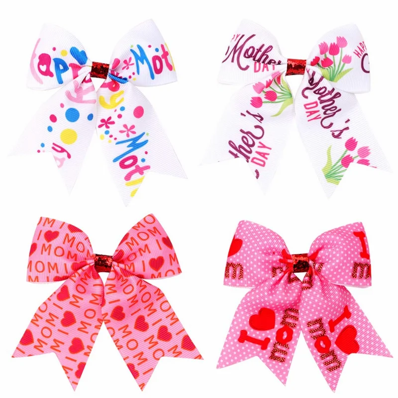 Top Trends: Cute Bows Hair Clips Sweet Heart Print Hairpins For Women Girls Hairgrips Barrettes Valentine's Day Headwear Hair Accessories Shoppable Styles - Image 5