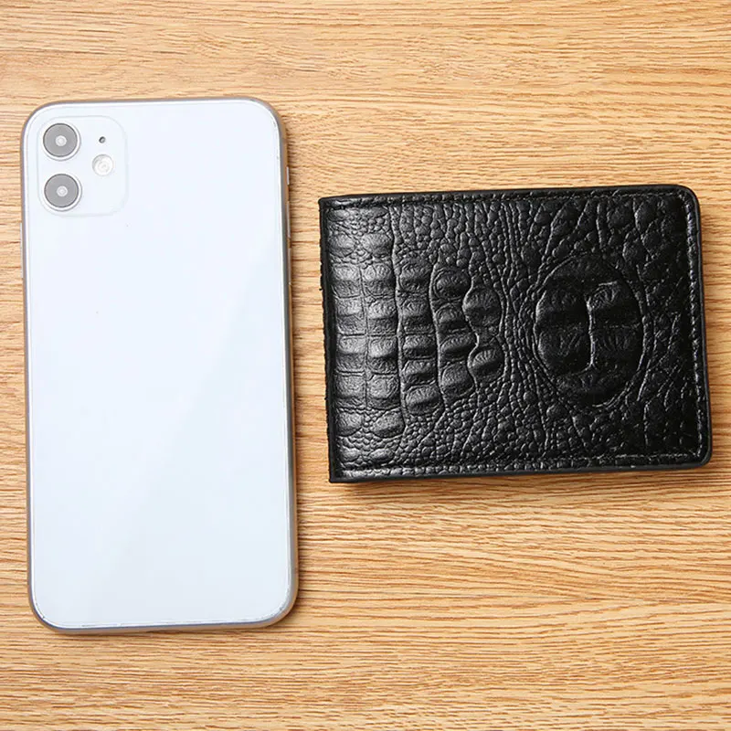 Top Trends: Fashion Driver's License Cover Leather Card Holder Crocodile Pattern Coin Purse Card Case ID Credit Card CaseBag Soft Classic Shoppable Styles - Image 5