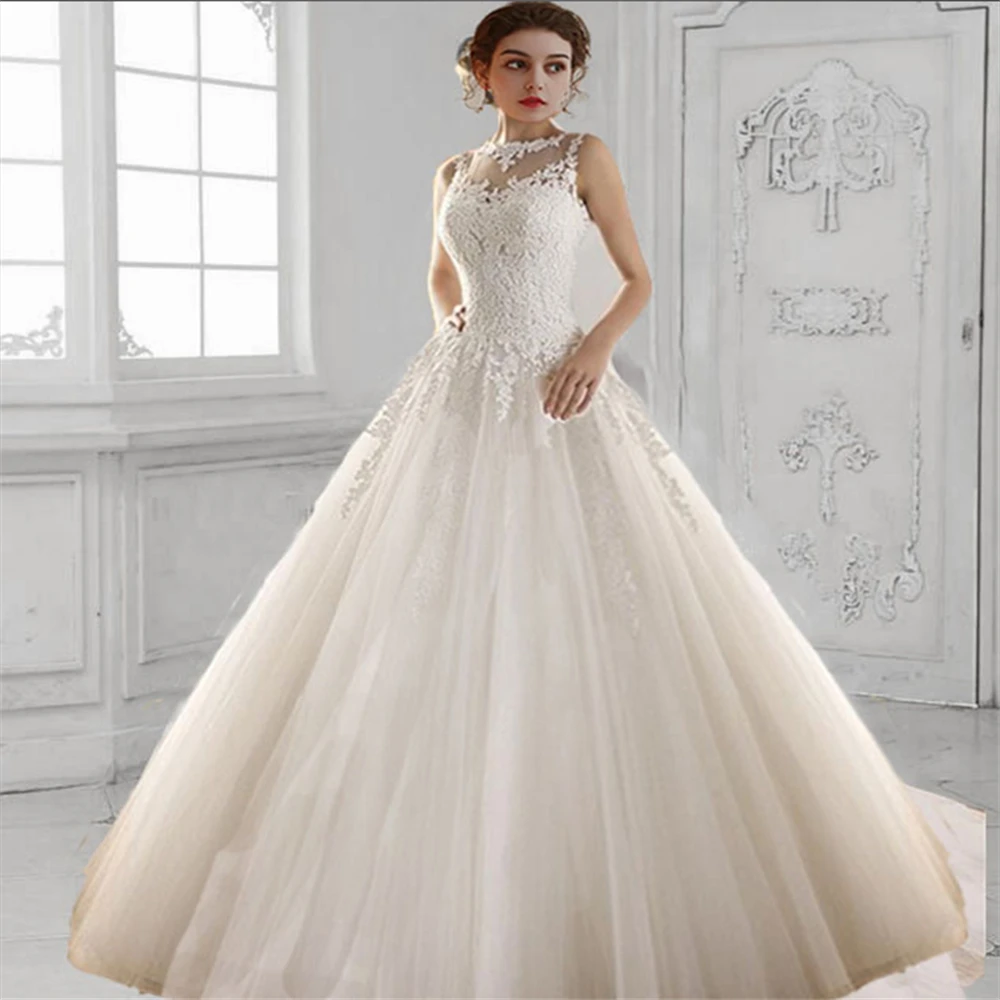 Top Trends: Lace Up Back White Ivory Gown Croset Wedding Dresses 2023 For Bride Plus Size Maxi Vintage Customer Made Size 2-26W Shoppable Styles