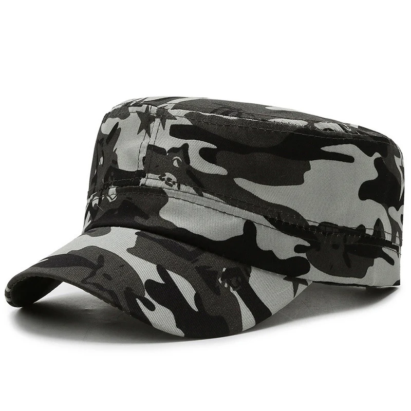 Top Trends: Camouflage Baseball Cap Summer Flat Caps Classical Soldier Cap Army Hat Mens Outdoor Sport Caps Tactical Military Adult Caps Shoppable Styles