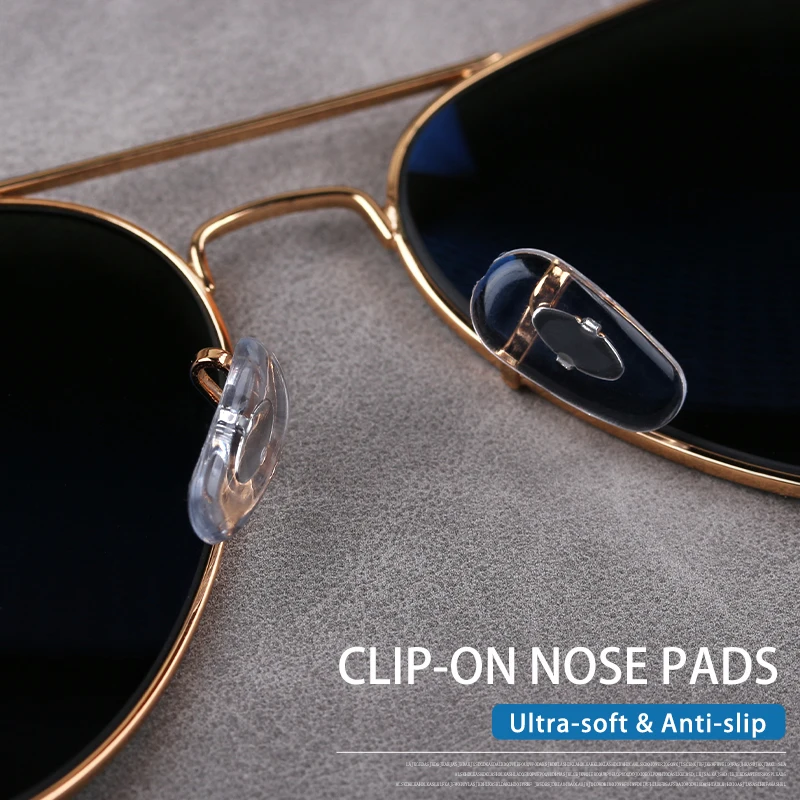 Top Trends: COLOUR MAX 16mm Clip-on Replacement Nose Pads For Sunglasses And Other Eye-Wear Shoppable Styles