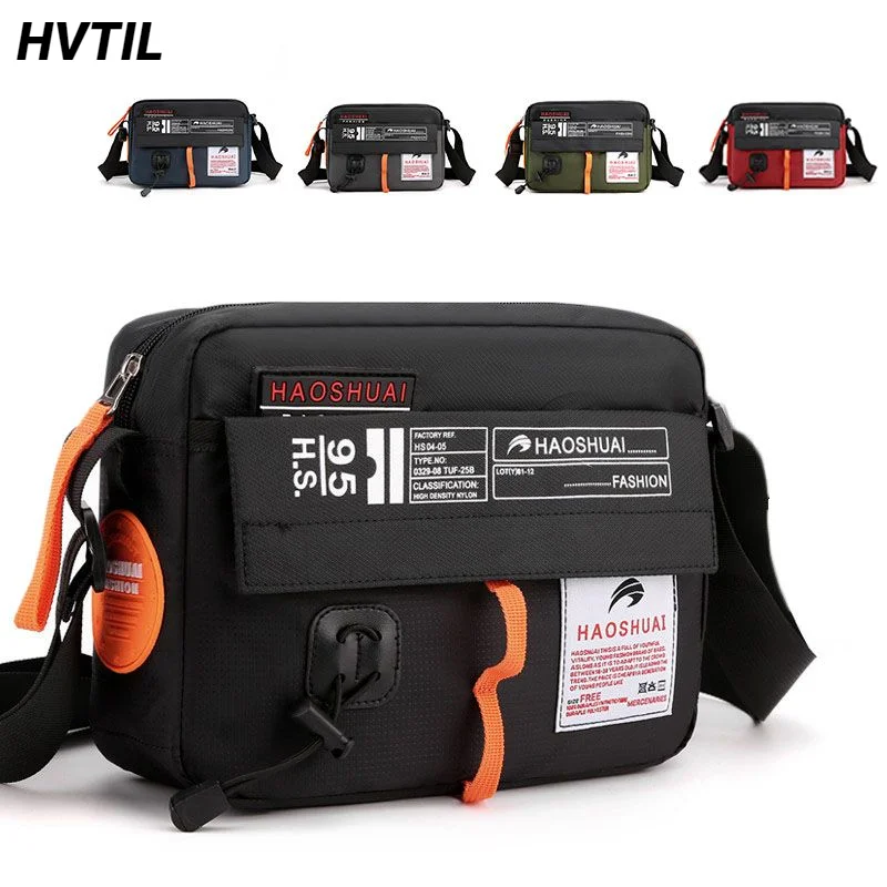 Top Trends: HVTIL Men Waterproof Casual Chest Bag Outdoor Travel Multifunction Single Shoulder Crossbody Bag Women Fashion Pack Messenger Shoppable Styles