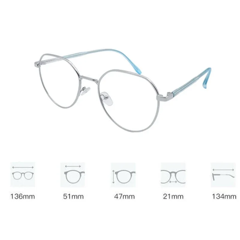 Top Trends: Oversized Round Frame Photochromic Myopia Glasses Fashion Color Changing TR90 Eyeglasses Unisex Finished Short Sight Eyewear Shoppable Styles - Image 6