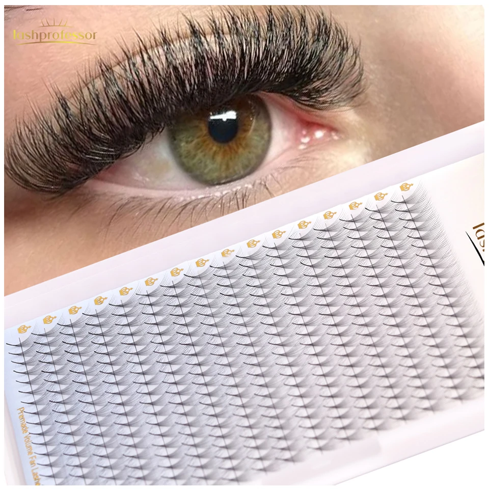 Top Trends: Lashprofessor 3D / 4D / 5D / 6D Pointy Stem Premade Thin Slim Sharp Base Russian Volume Premade Fans False Eyelash Extensions Supplies Shoppable Styles