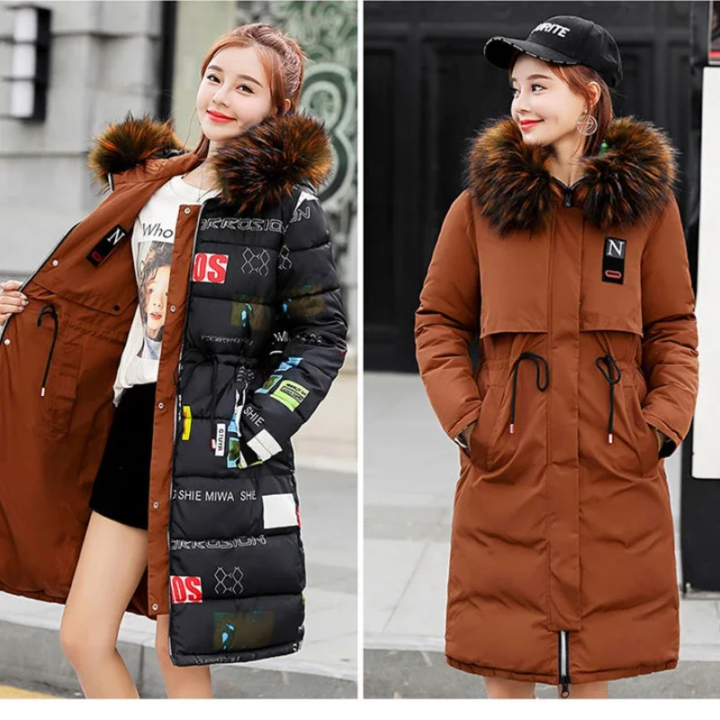 Top Trends: Women's Winter Coat Parka Hooded Long Padded Jacket Reversible Jacket Warmth Wholesale Plus Size Slim Fit Fashion Shoppable Styles - Image 2