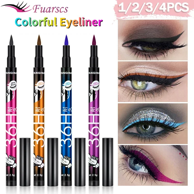 Top Trends: Waterproof Eyeliner Pencil 36H Long-Lasting Precision Black Liquid Eye Liner Pen Makeup Quick-Dry No Blooming Cosmetics Tool Shoppable Styles