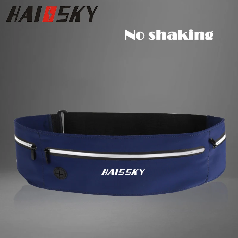 Top Trends: Haissky Running Waist Belt Gym Sport Bags For Women Men Fanny Jogging Waist Pack For IPhone 14 13 Pro Max Fitness Accessories Shoppable Styles