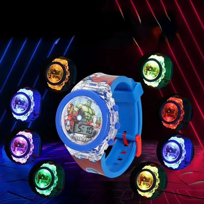 Top Trends: Hot Disney Luminous Watch Mickey Minnie Toy Watch Children Cartoon Watch Student Electronic Performance Goods Creative Gift Shoppable Styles