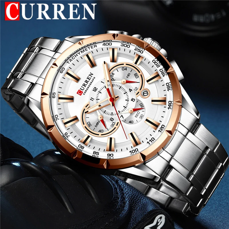 Top Trends: CURREN Top Brand Luxury Men&#039;s Watch Fashion Quartz Wristwatches Clock For Men Gift Waterproof Sport Watches Relojes Para Hombre Shoppable Styles