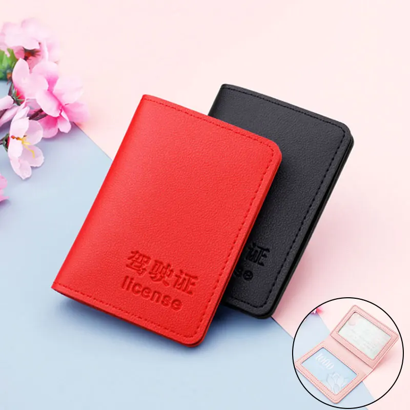 Top Trends: Women Men Driving License Case Driver'S License Holder Cover For Car Driving Documents Folder Wallet Unisex Id Bag Card Holder Shoppable Styles