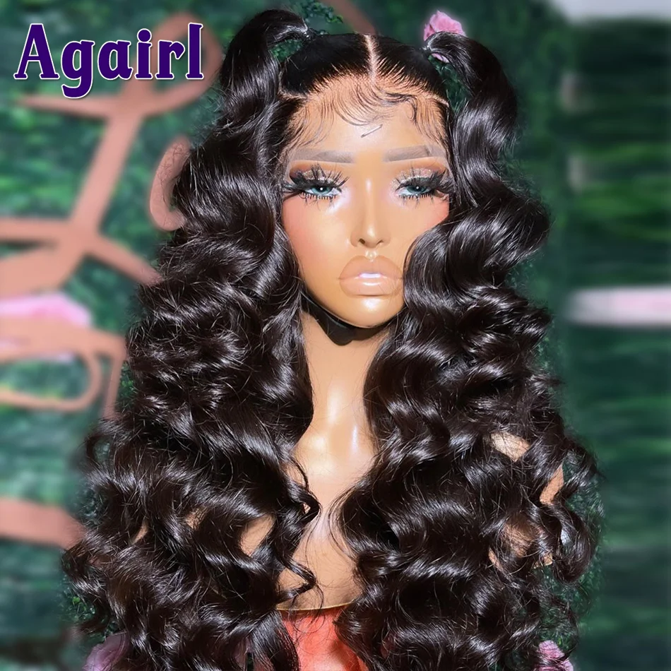 Top Trends: Highlight Honey Blonde 6x6 Lace Closure Wig 13X6 Loose Wave Lace Frontal Human Hair Wigs With Baby Hair Malaysian Virgin Wigs Shoppable Styles - Image 6